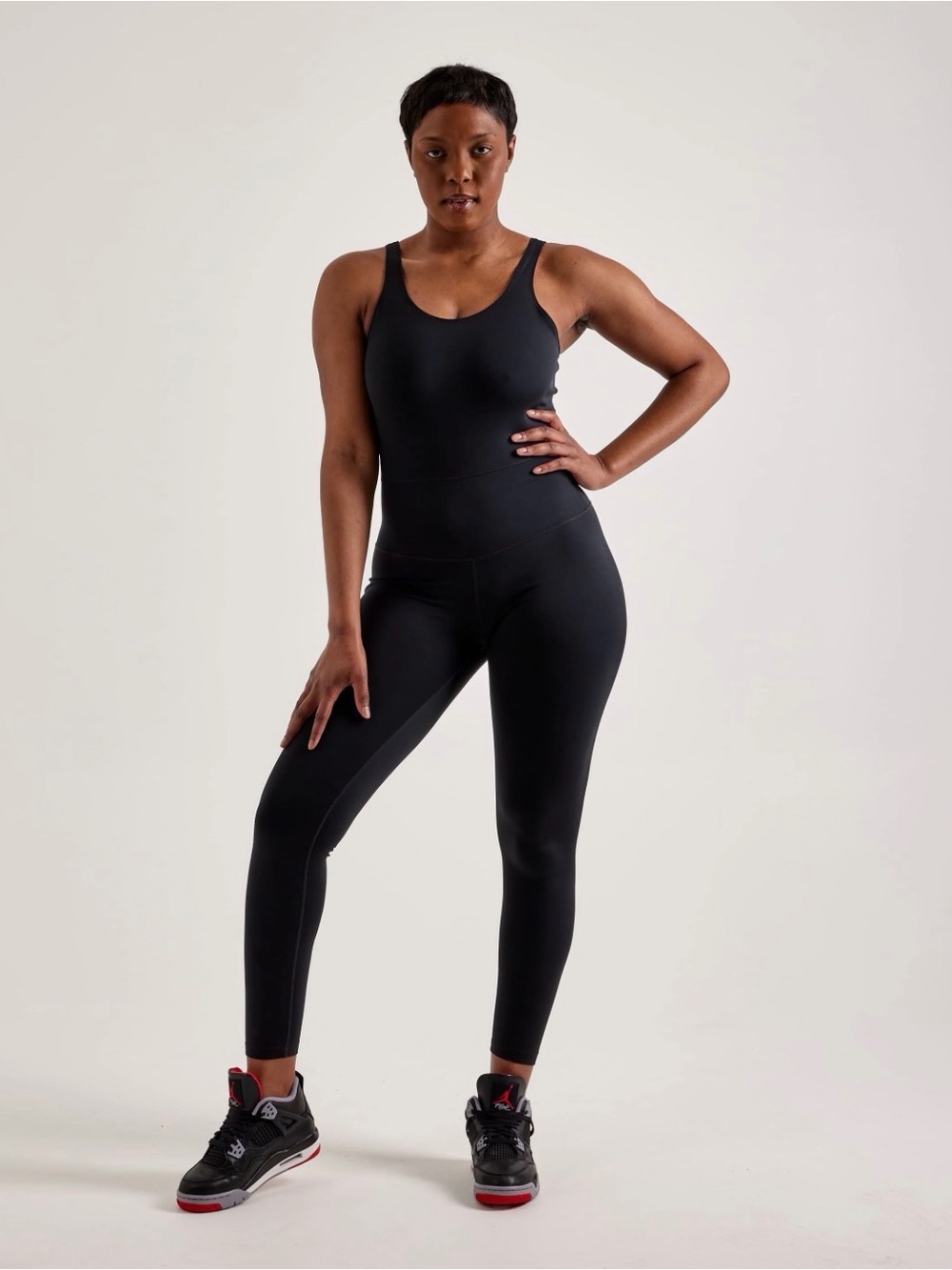 Nike Dri-Fit Black Sculpting Yoga Jumpsuit